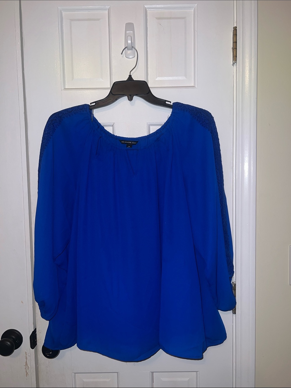 Zac & Rachel Royal Blue Blouse